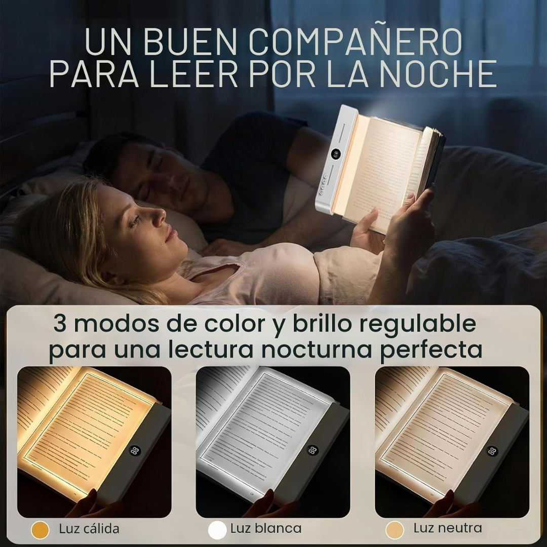 Luz LED de Lectura Nocturna con 3 Tonos